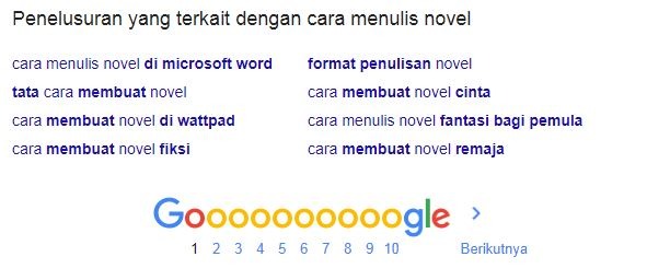 kata kunci turunan