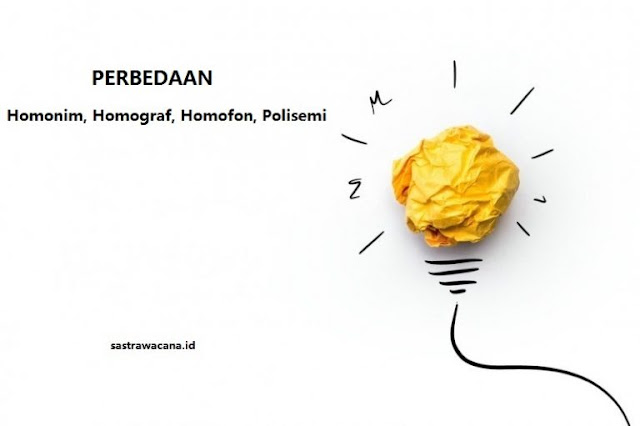 perbedaan homonim dan homofon