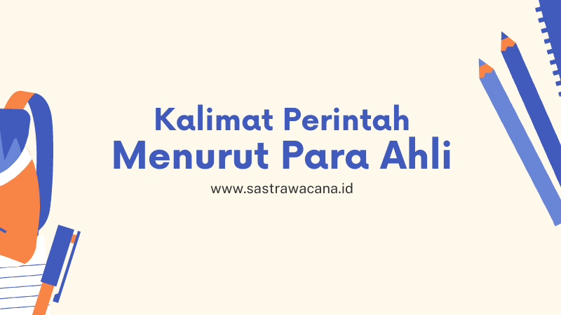 pengertian kalimat perintah