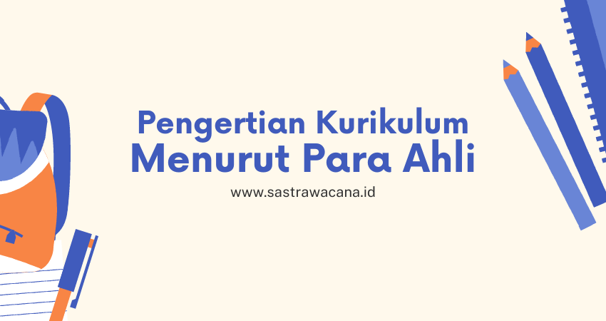 pengertian kurikulum