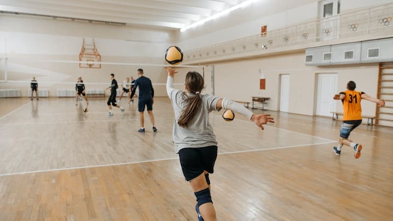 Kegagalan servis dalam pertandingan bola voli