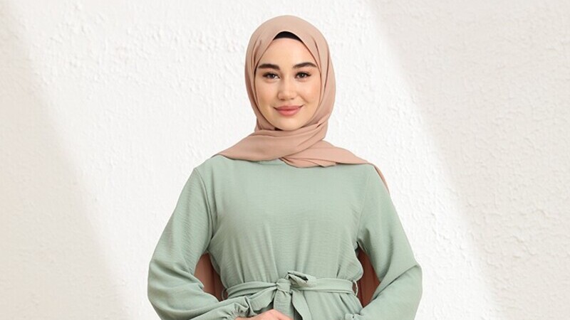 warna jilbab dusty pink