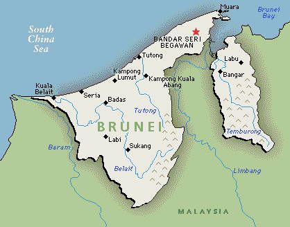 Kondisi Geografis Brunei Darussalam