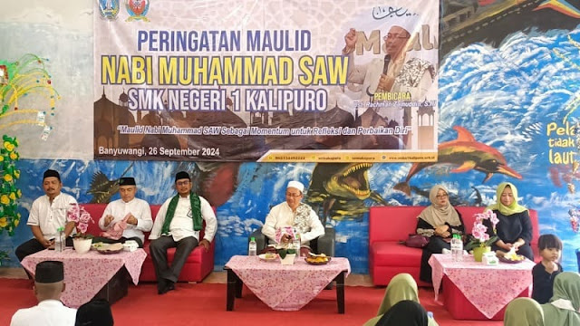 Peringatan Maulid Nabi SMKN 1 Kalipuro