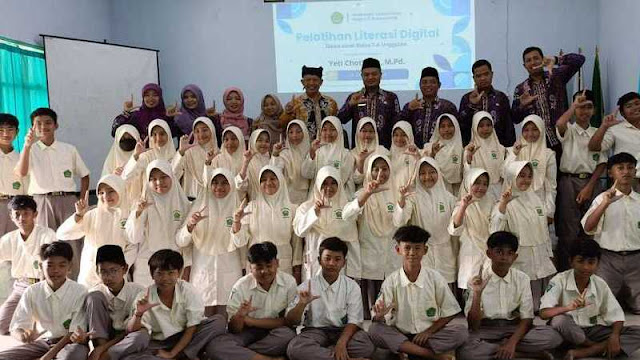 Pelatihan Literasi Digital MTSN 6 Banyuwangi