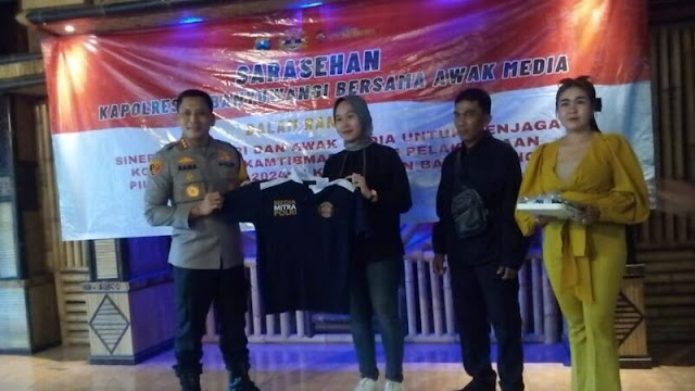 Sarasehan Polresta Banyuwangi Bersama Media