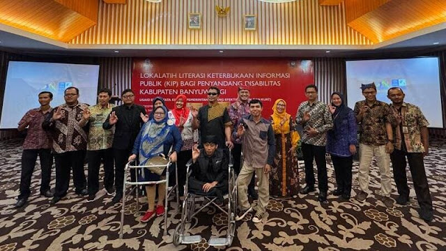 Lokalatih Literasi Keterbukaan Informasi Publik bagi Penyandang Disabilitas