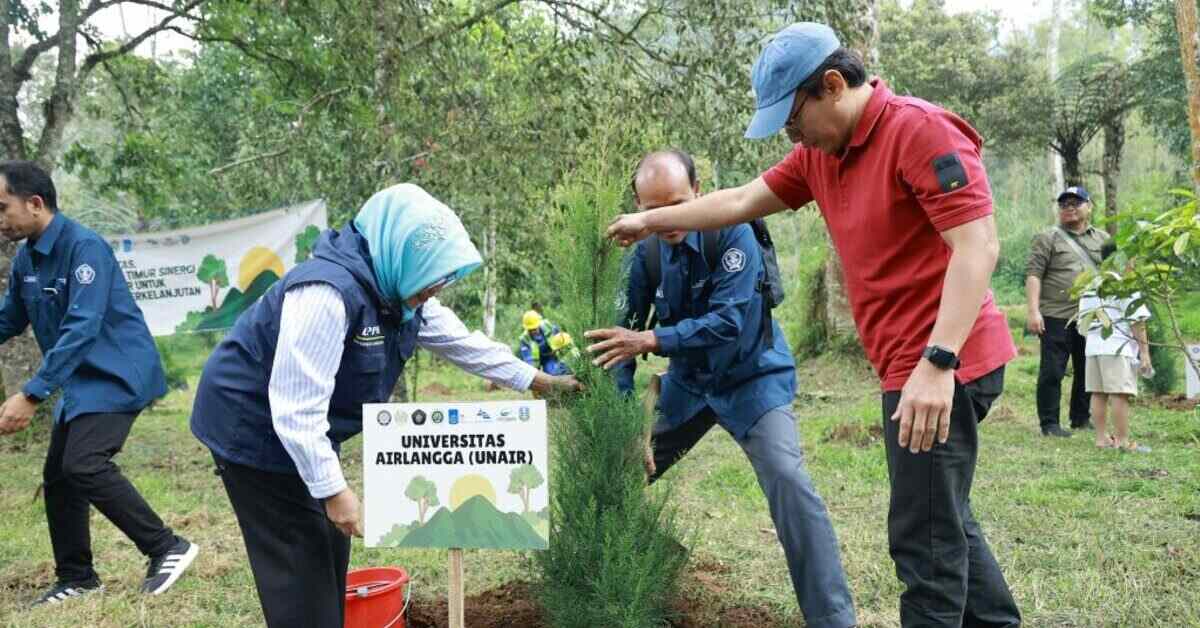 Unair Tanam Pohon di Hulu Brantas