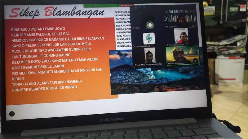 Webinar Pelatihan Puisi dan Pentigraf