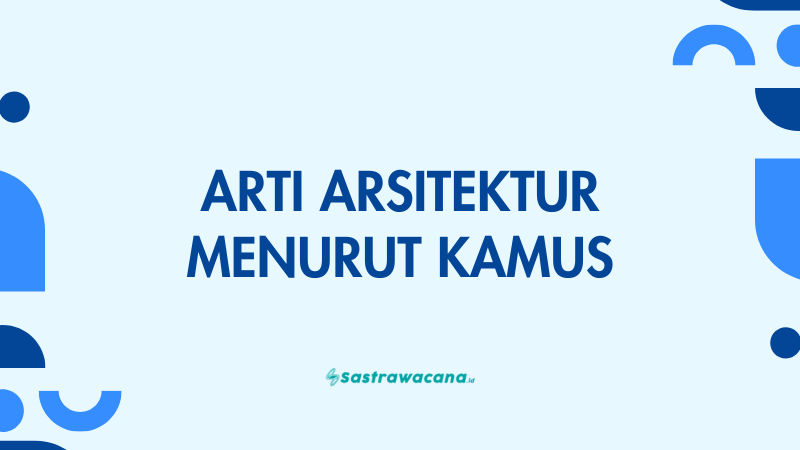 arti arsitektur