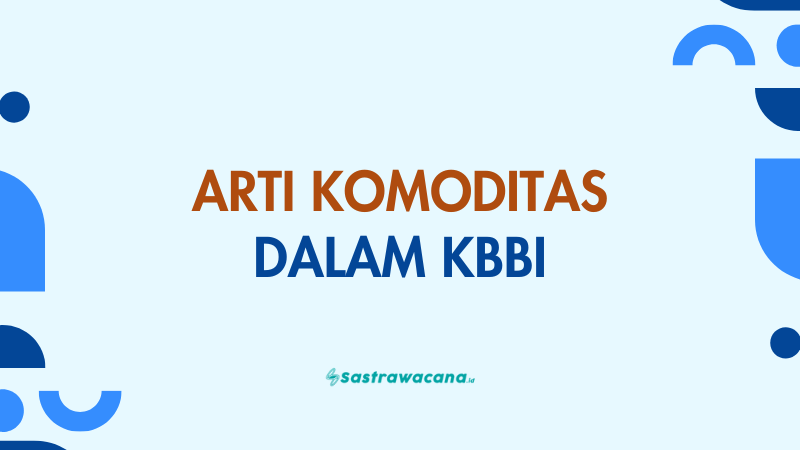 arti komoditas