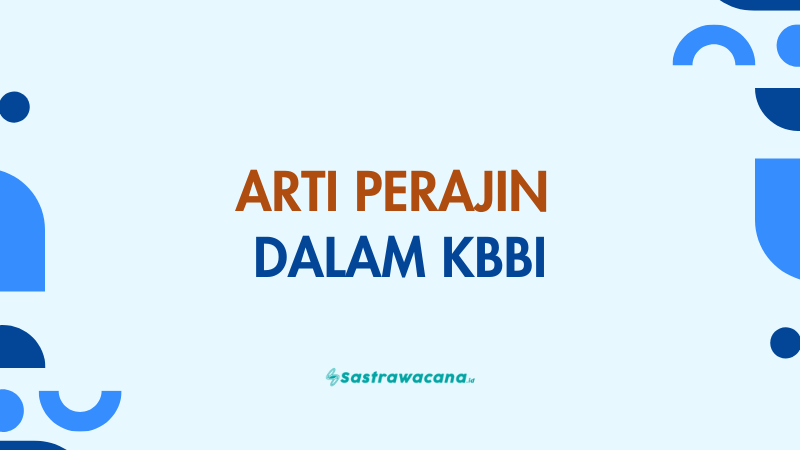 arti perajin