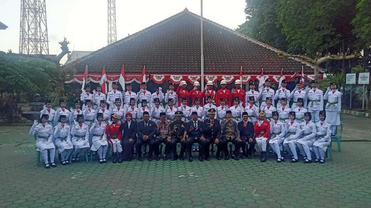 Pengukuhan Paskibraka Kecamatan Rogojampi