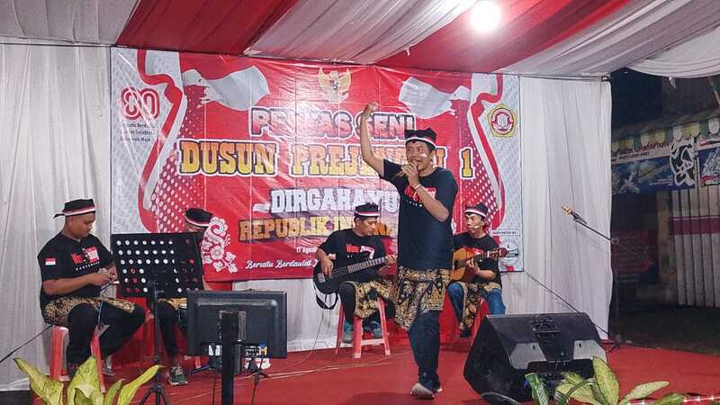 Peringatan HUT RI di Desa Rogojampi