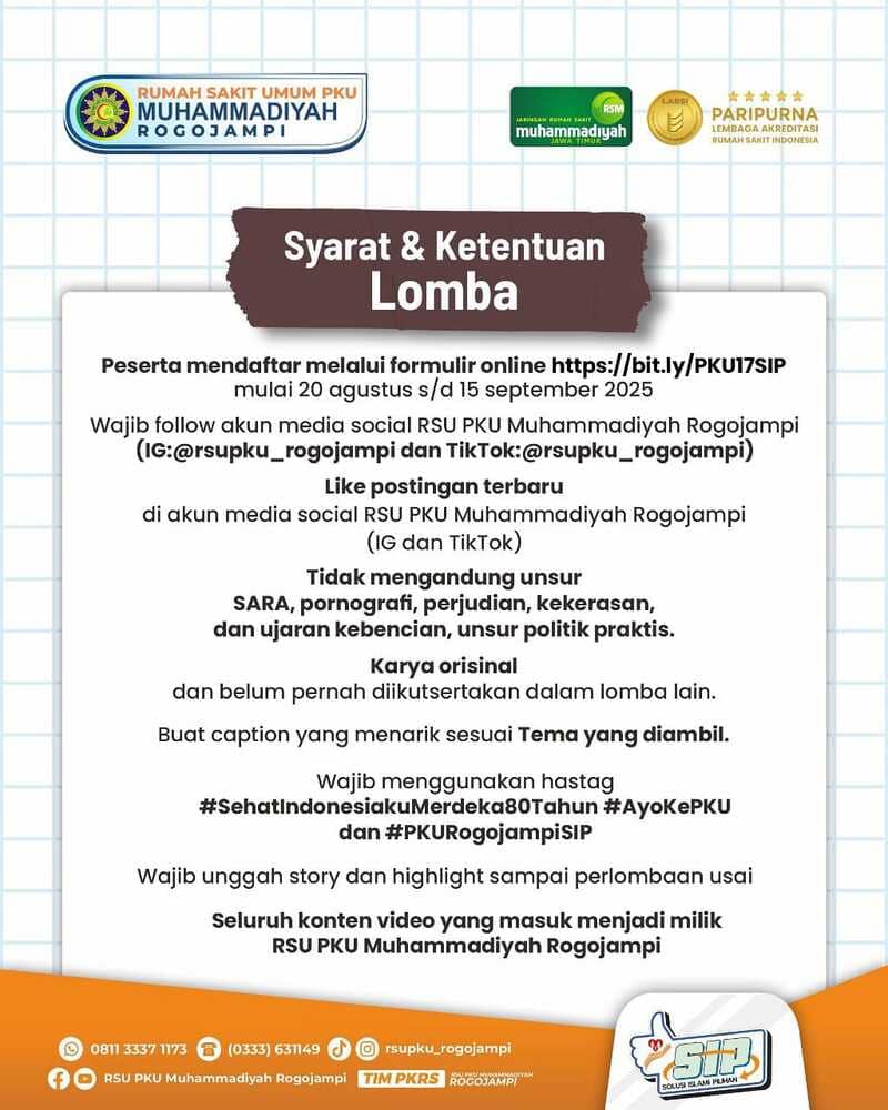 Video Kreatif RS PKU Muhammadiyah Rogojampi