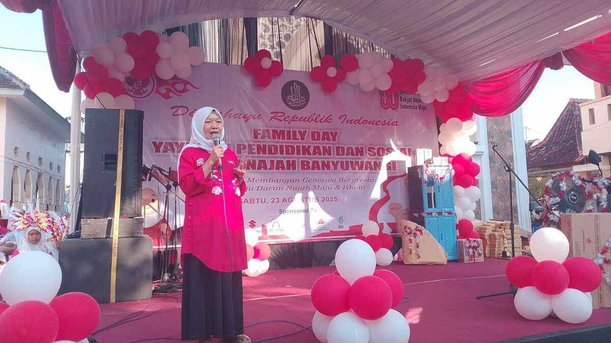 Tasyakuran Kemedekaan di Yayasan Darunnajah Banyuwangi