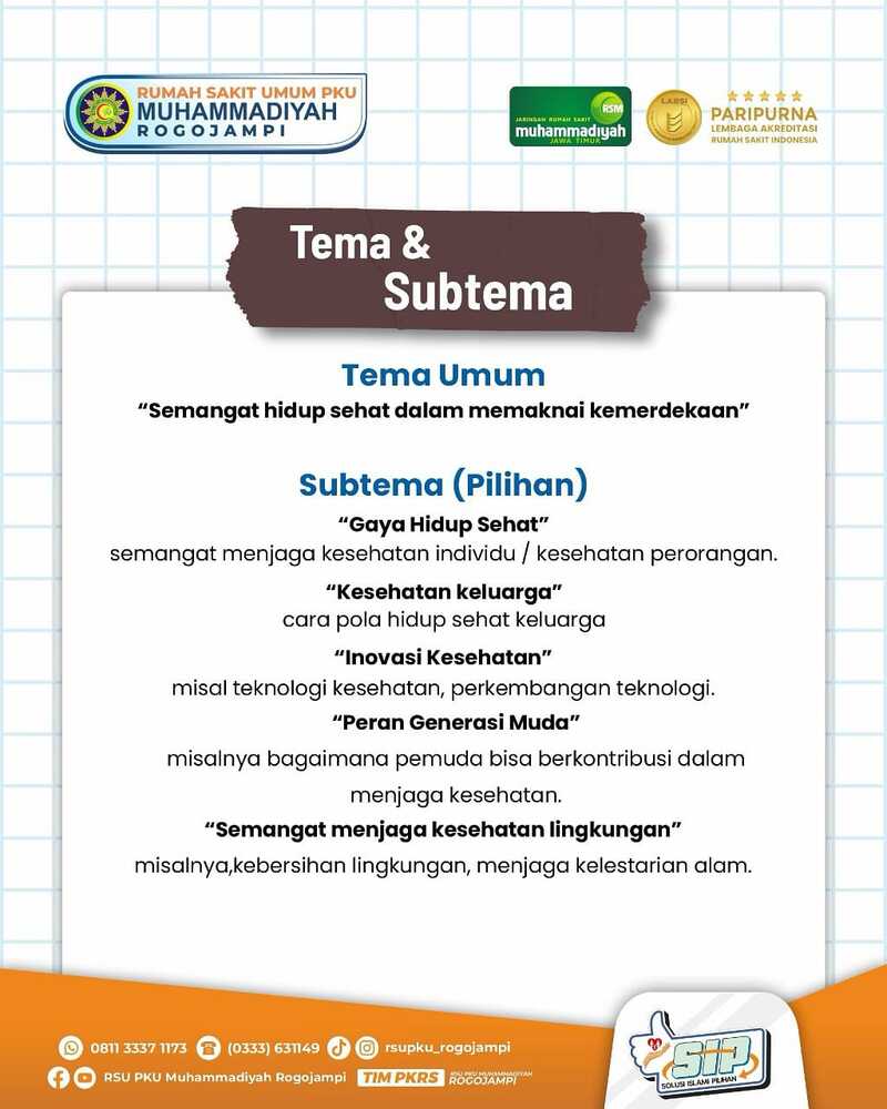 Video Kreatif RS PKU Muhammadiyah Rogojampi