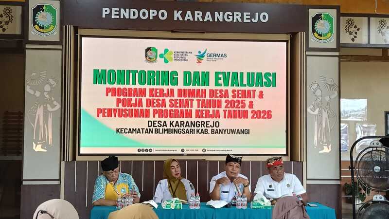 Evaluasi kinerja Pokja Desa Sehat