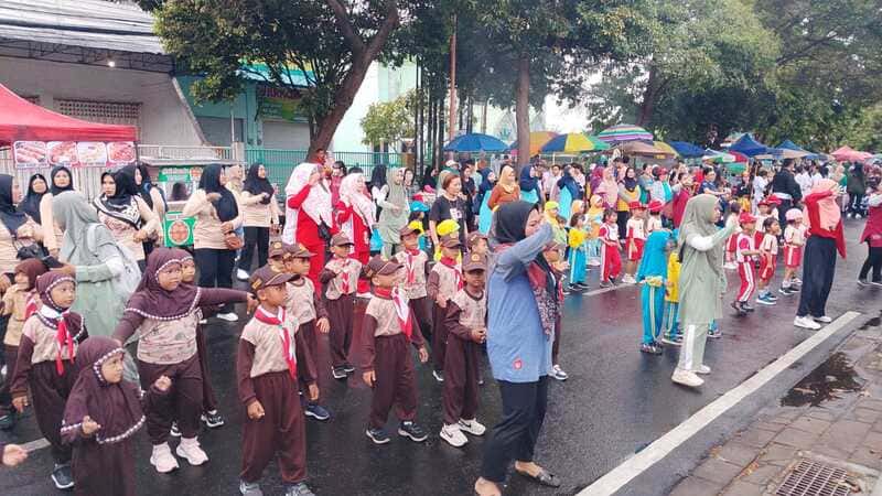 Senam di CFD Banyuwangi