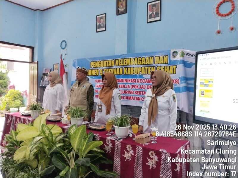 FKKS Cluring di SDN 2 Sarimulyo Banyuwangi