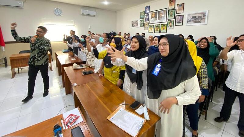 Pelatihan Hospitality RSU PKU Muhammadiyah Rogojampi