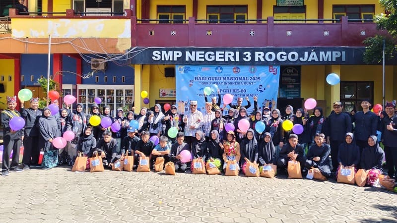 Peringatan HGN 2025 di SMPN 3 Rogojampi
