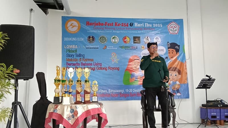 Ketua Panitia Lomba Harjaba Saestwo Cafe