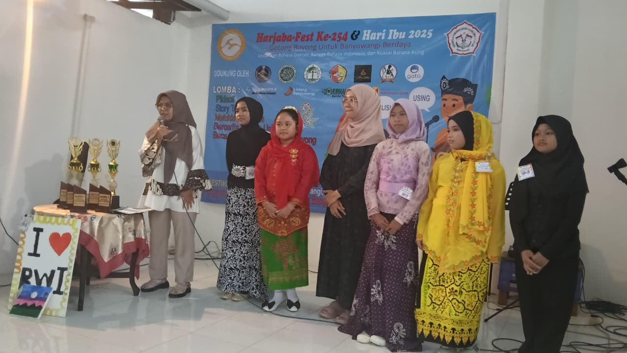 Pemenang lomba story telling event harjaba saestwo cafe