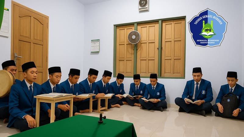 Santri Putri SMPQ Akmalul Muhsinin