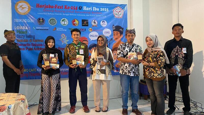 pemenang lomba baca puisi event harjaba saestwo cafe