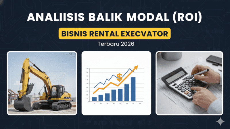 Bisnis Rental Excavator