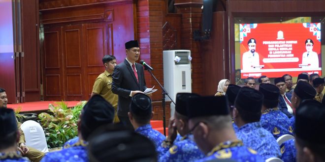 Sekda Aceh, M. Nasir, S.IP, MPA