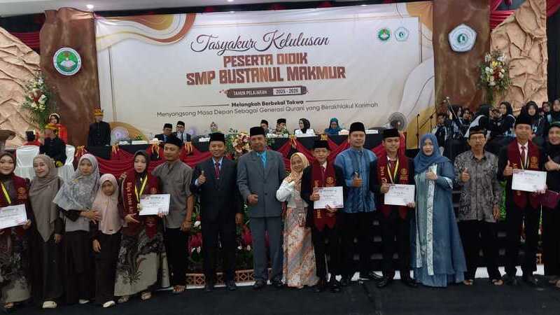 Tasyakur Kelulusan SMP Bustanul Makmur