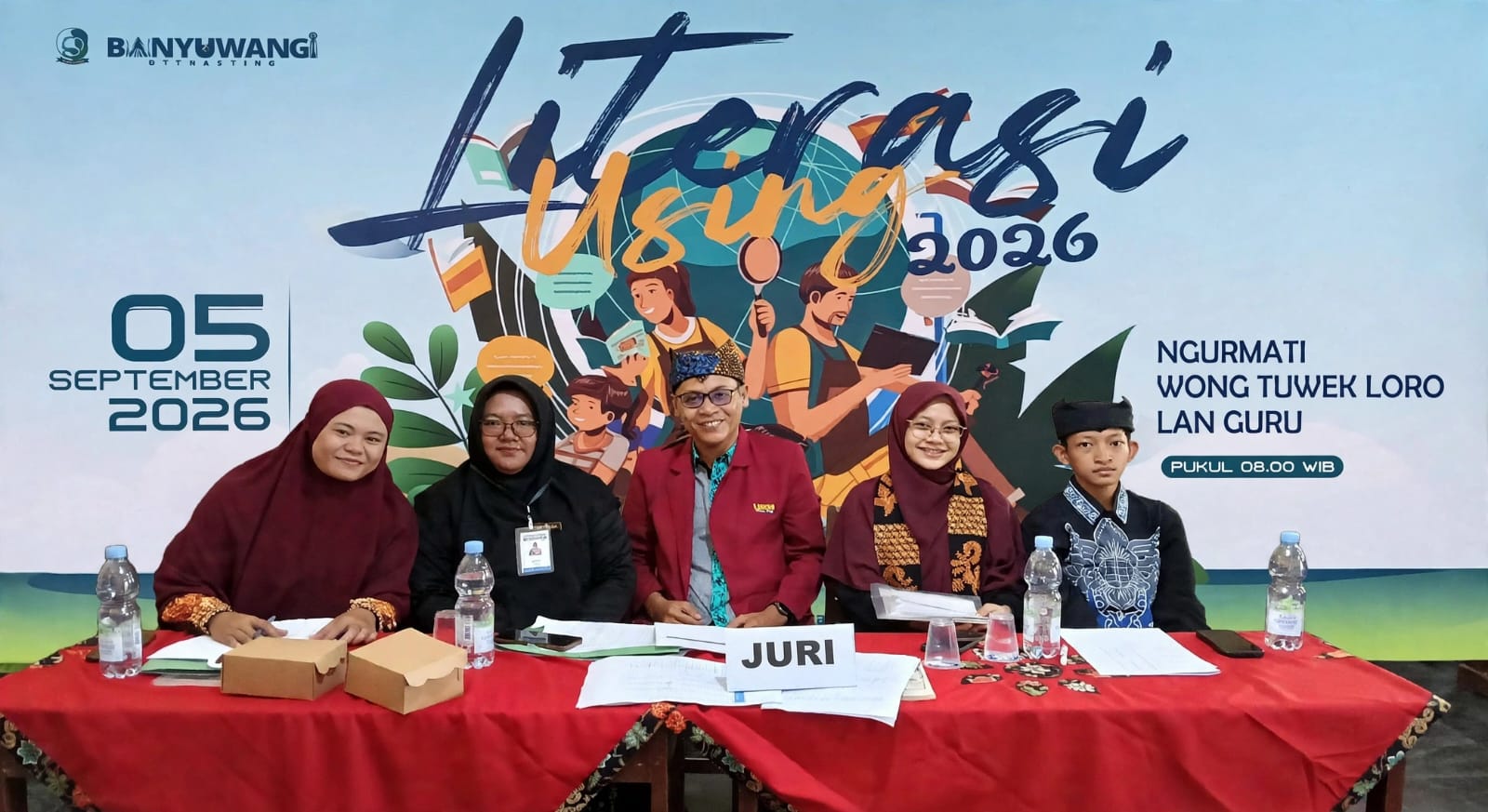 Maulana Affandi Juri Festival Literasi Using
