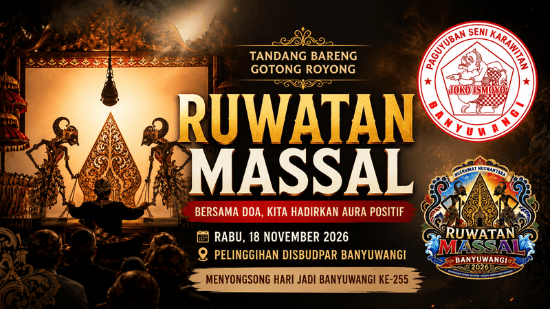 Ruwatan Massal Paguyuban Joko Ismoyo